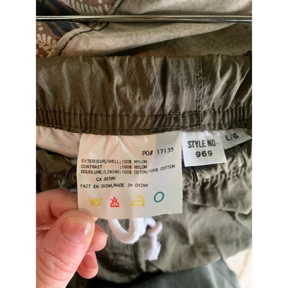 Mossy Green Lined Trackpants - Picture 5 of 5